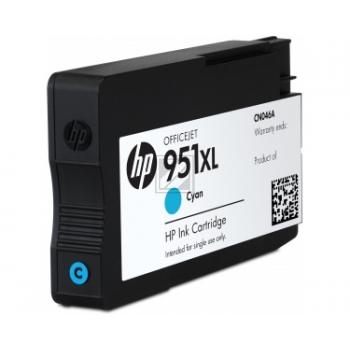 CN046AE#BGX HP 951XL OJ PRO Tinte cyan HC 1500Seiten 17ml