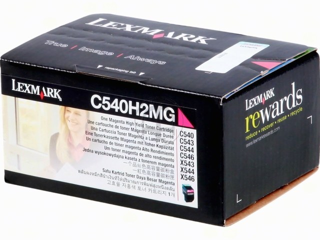 C540H2MG LEXMARK C540 TONER MAGENTA HC 2000Seiten hohe Kapazitaet
