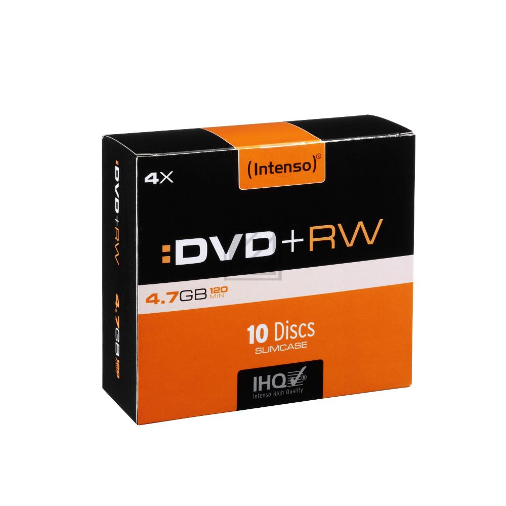 INTENSO DVD+RW 4.7GB 4x (10) SC 4211632 Slim Case