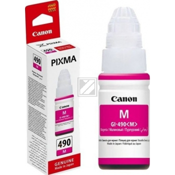 0665C001 CANON GI490M Pixma Tinte magenta 7000Seiten 70ml