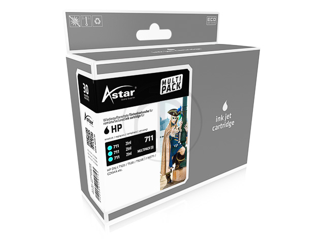 AS46134 ASTAR HP T120 TINTE (3) CCC CZ130A/711 3x29ml