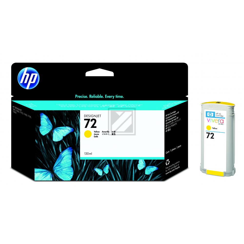 C9373A HP 72 DNJ Tinte yellow HC 130ml