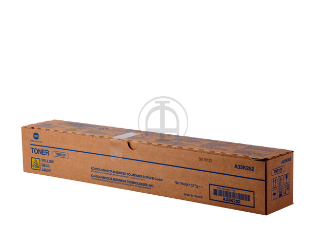 A33K252 KONICA BIZHUB C454 TONER YELLOW 35.000Seiten TN512Y