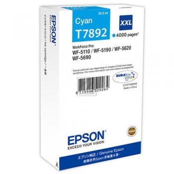 C13T789240 EPSON WF Tinte cyan EHC 4000 Seiten 34ml