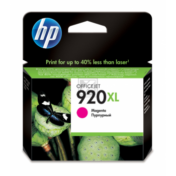 CD973AE#BGX HP 920XL OJ Tinte magenta HC 700Seiten 6ml