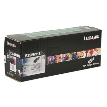 E352H31E LEXMARK Optra E Cartridge black corporate 9000Seiten