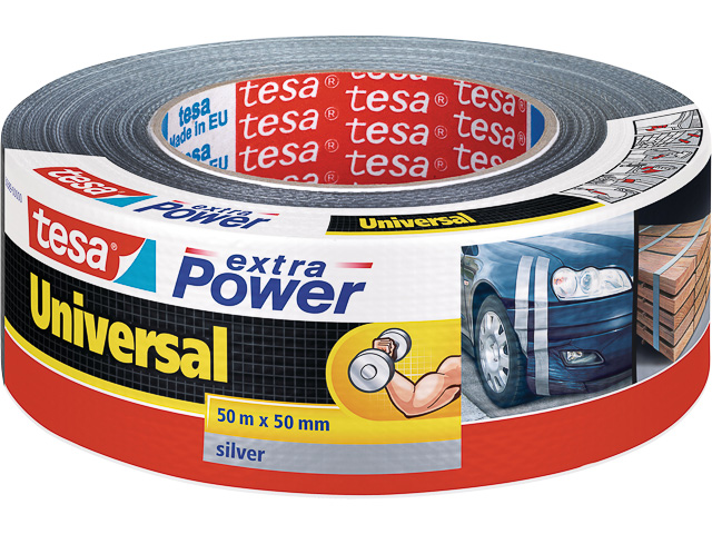 TESA EXTRA POWER REPARATURBAND GRAU 56389-00000-11 50mx50mm