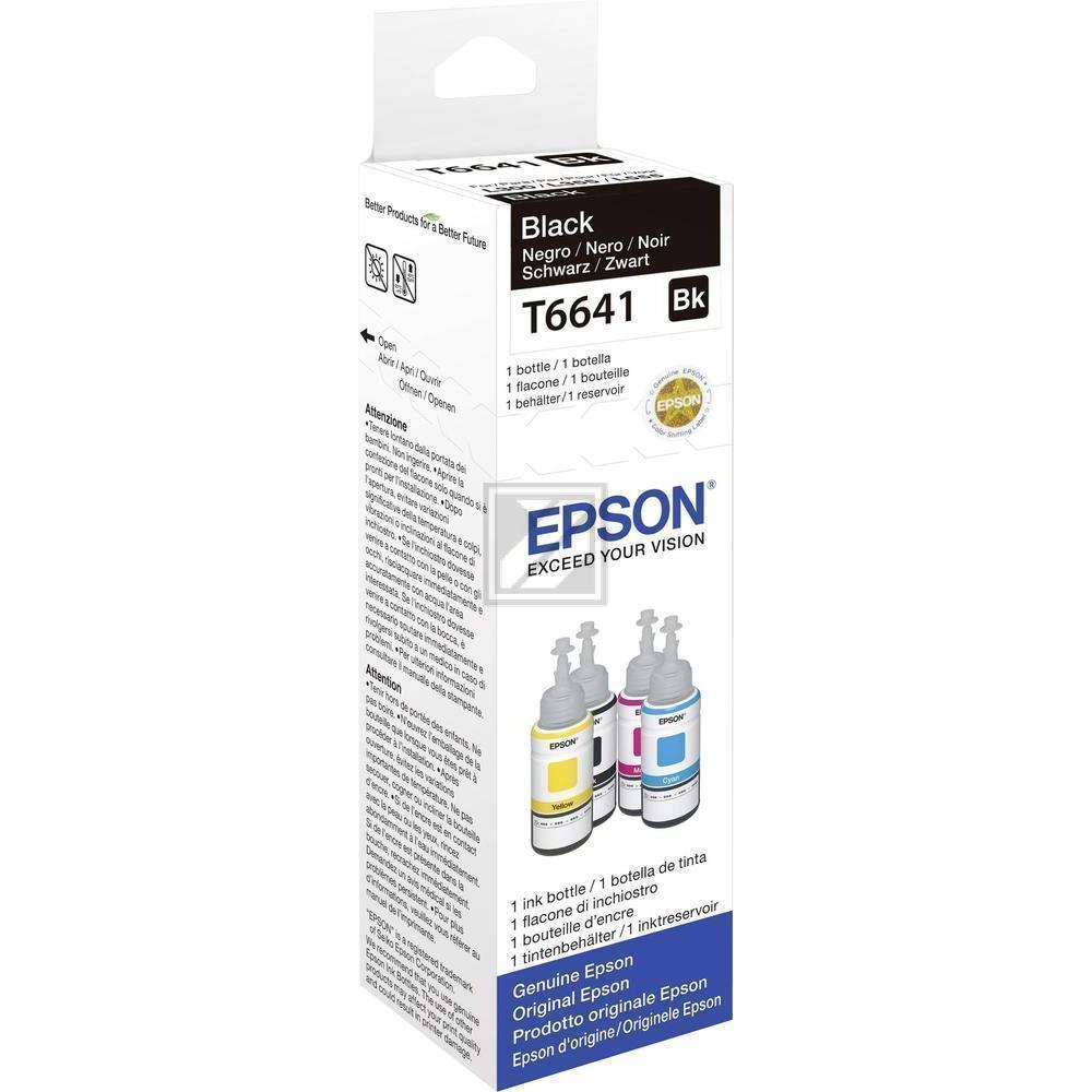 C13T664140 EPSON ET664 EcoTank Tinte black 4000Seiten 70ml