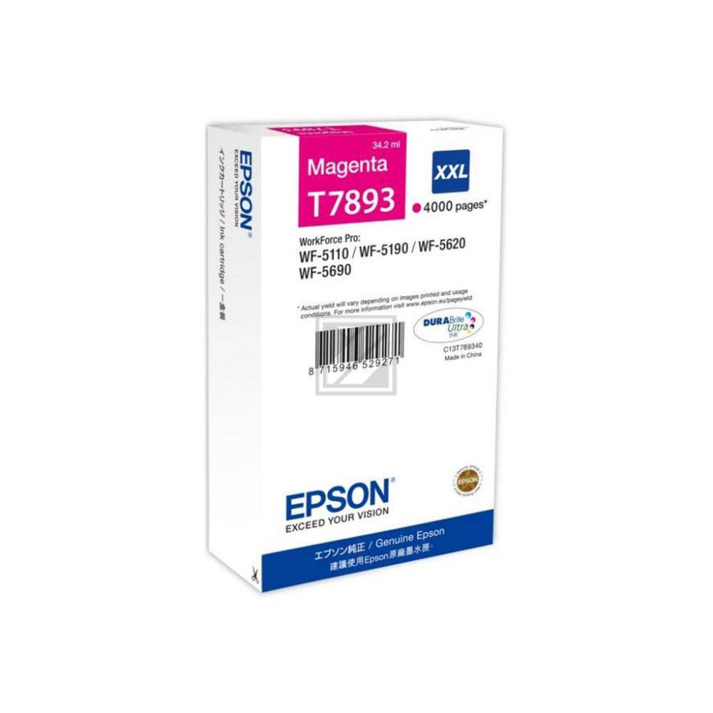 C13T789340 EPSON WF Tinte magenta EHC 4000Seiten 34ml