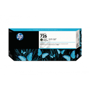 CH575A HP 726 DNJ Tinte matt black 300ml