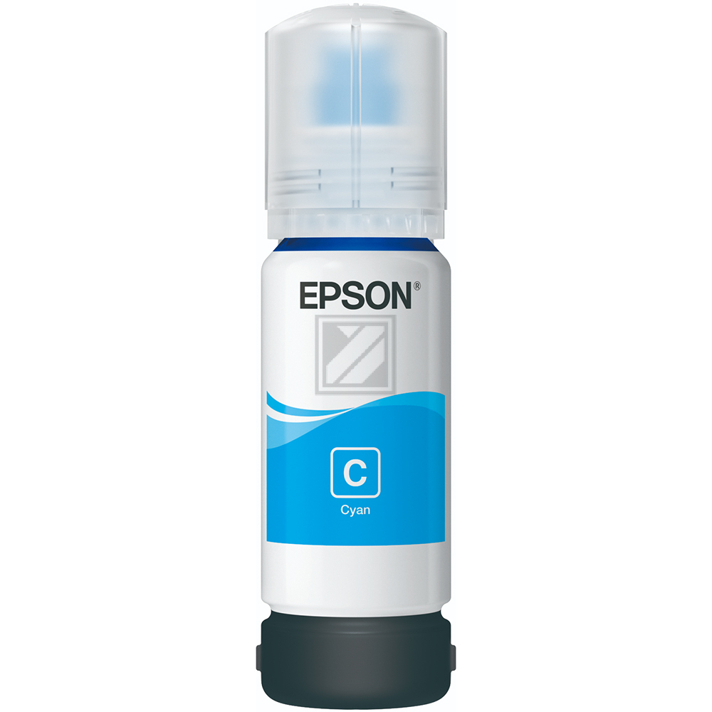 C13T00P240 EPSON ET104 EcoTank Tinte cyan 7500Seiten 65ml