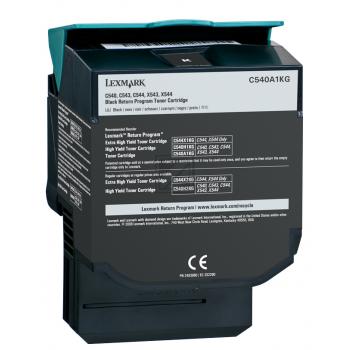 C540A1KG LEXMARK C54x/X54x Toner black ST return 1000Seiten