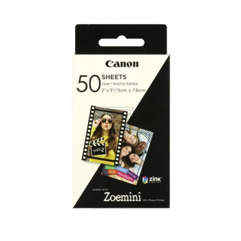 3215C002 CANON Zink Fotopapier 50x75mm 50Blatt weiss