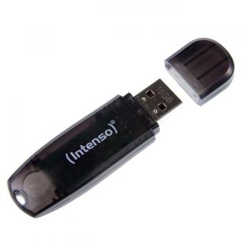 INTENSO RAINBOW LINE USB STICK 16GB 3502470 28MB/s USB 2.0 schwarz