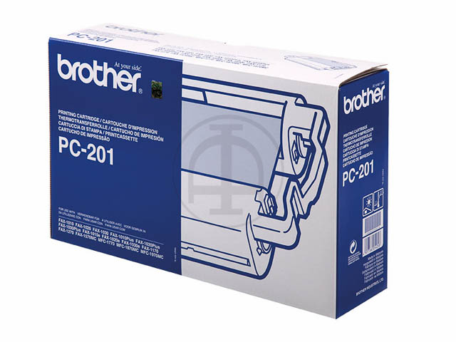 PC201 BROTHER FAX1010 CARTRIDGE 420Seiten Cartridge+Refill (1+1)