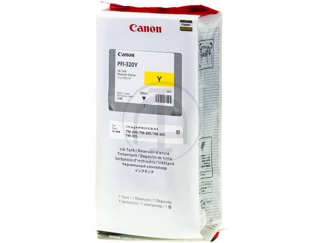 PFI320Y CANON IPF TM200 TINTE YELLOW 2893C001 300ml