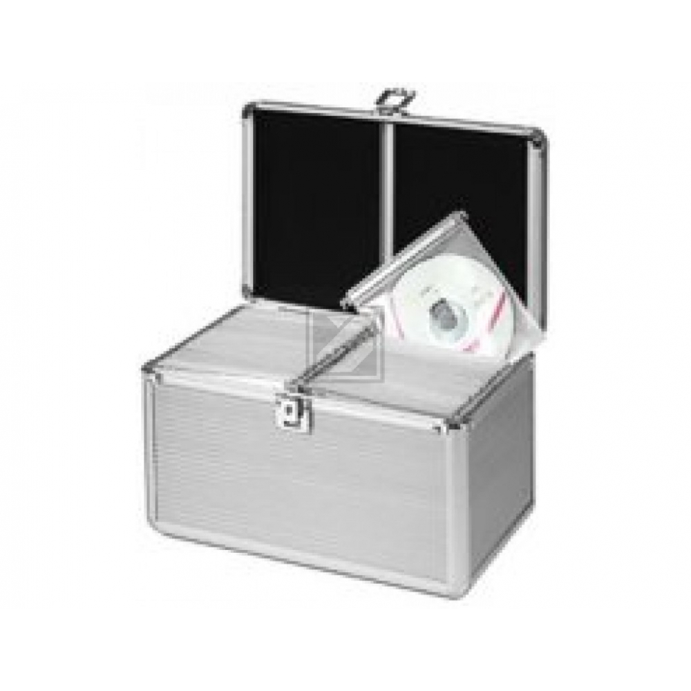 MEDIARANGE ARCHIVIERUNGSKOFFER 200DISK BOX75 silber