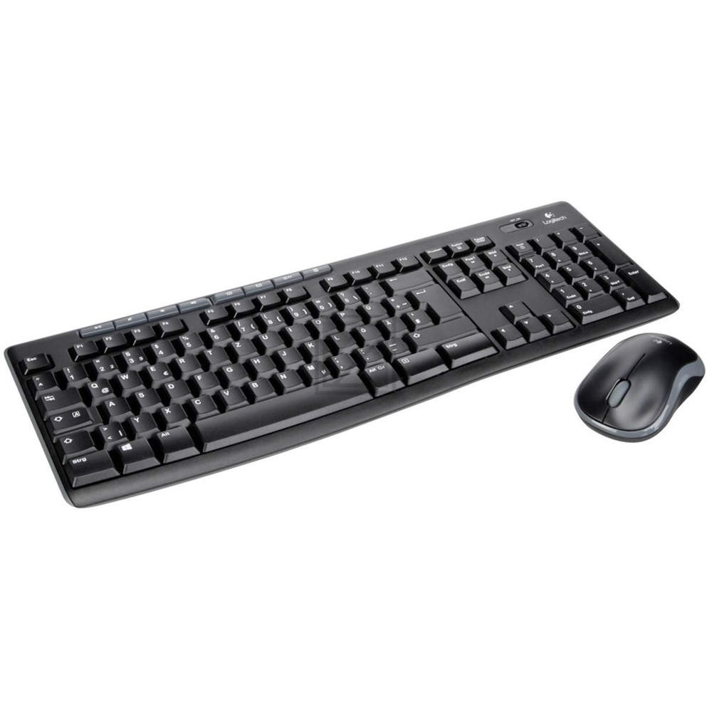 920-004511 LOGITECH MK270 Tastatur+Maus QWERTZ DE kabellos schwarz