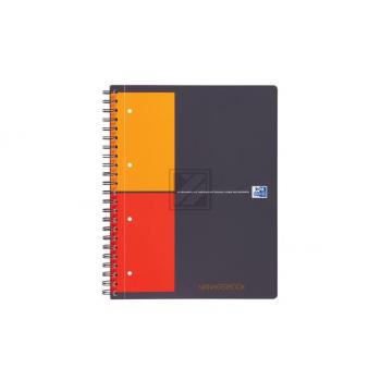 OXFORD MANAGERBOOK A4+ GRAU 400010756 80Blatt liniert