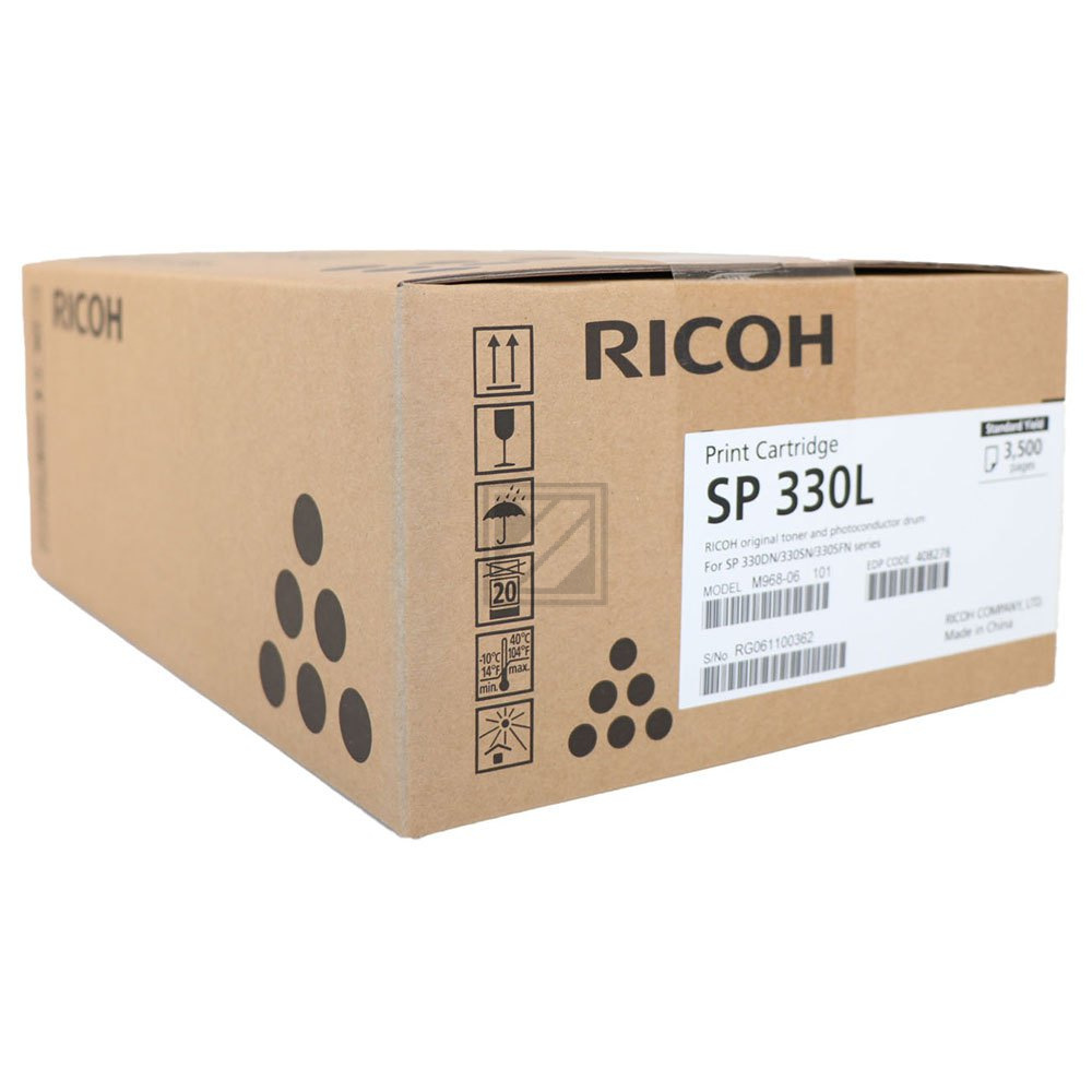 408278 RICOH Type SP330L SP Toner black ST 3500Seiten