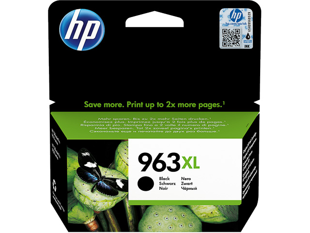 3JA30AE#BGX HP OJ PRO 9010 TINTE BLK HC HP963XL 2000Seiten hohe Kapazitaet