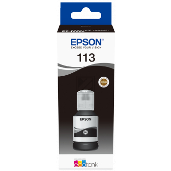 C13T06B140 EPSON ET113 EcoTank Tinte black 7500Seiten pigmentiert 127ml