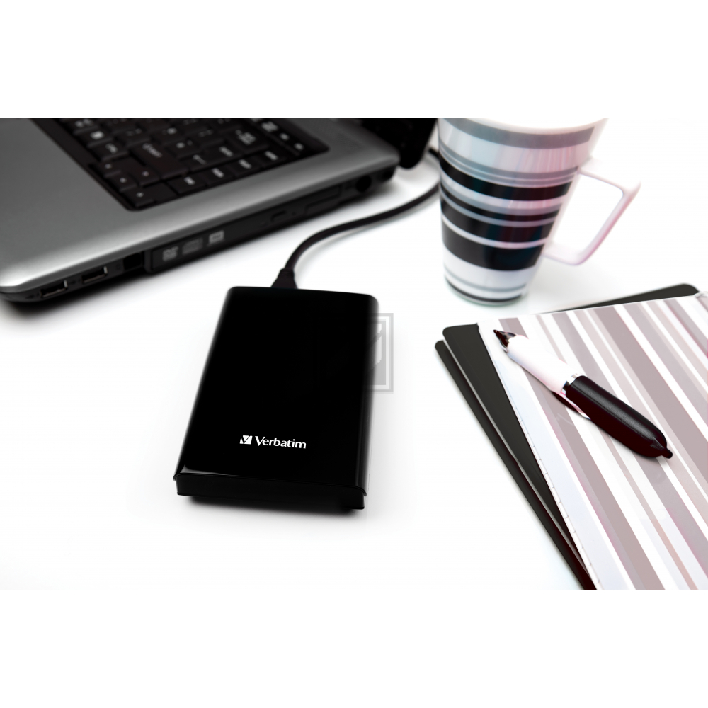 VERBATIM STORE 'N' GO HDD 2TB 53177 USB 3.0 extern schwarz