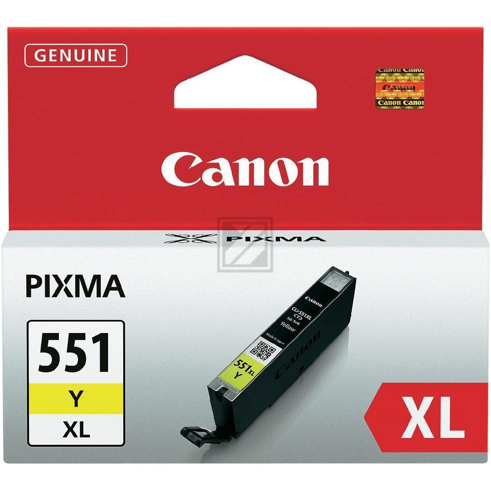 6446B001 CANON CLI551XLY Nr.551XL Pixma Tinte yellow HC 685Seiten 11ml