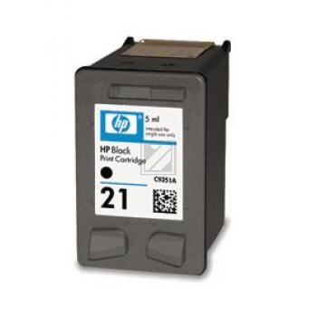 C9351AE#UUS HP 21 PSC Tinte black ST 190 Seiten 5ml