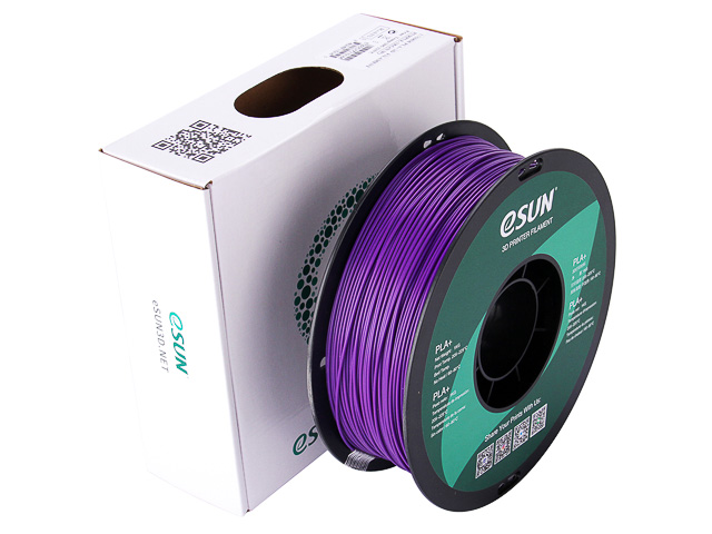 PLA+ 1,75mm PURPLE 1kg ESUN 3D FILAMENT