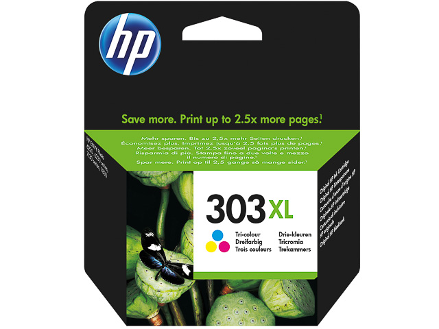 T6N03AE#UUS HP ENVY PH6230 TINTE COL HC HP303XL 415Seiten hohe Kapazitaet