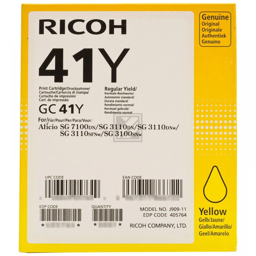 405764 RICOH SG Tinte yellow Gel 2200 Seiten