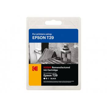 185E002901 KODAK EPSON T2981 XP Tinte black rebuilt 305Seiten Blister 12ml