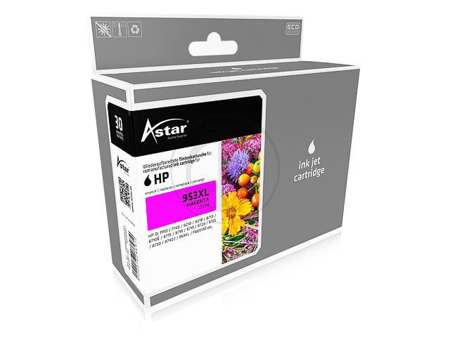 AS16037 ASTAR HP OJPRO8210 TINTE MAG F6U17AE/953XL 1600Seiten 20,5ml