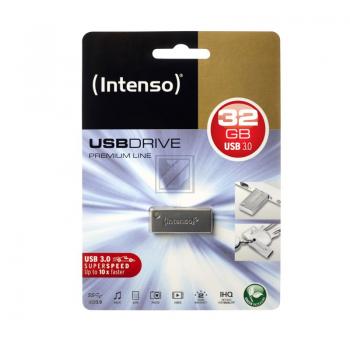 INTENSO PREMIUM LINE USB STICK 32GB 3534480 35MB/s USB 3.0 silber