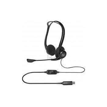 981-000100 LOGITECH 960 Headset Kabel Stereo on-ear USB-A schwarz