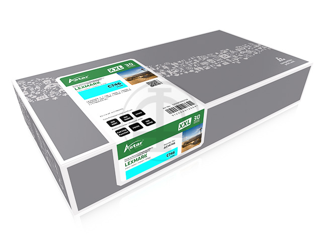AS14746 ASTAR LEX. C746 TONER CYA C746A1CG 10.000Seiten XXL