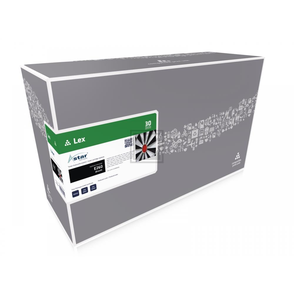 AS10206 ASTAR LEXMARK E260X22G Optra OPC black rebuilt 30.000Seiten Chip