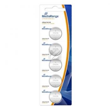 MRBAT136 MEDIARANGE Knopfzelle 5er Pack CR2016 Lithium 3,0 V