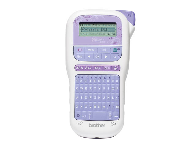 BROTHER PTOUCH H200 ETIKETTENDRUCKER PTH200ZG1 QWERTZ/3,5-12mm BROTHER PTOUCH H200 ETIKETTENDRUCKER PTH200ZG1 QWERTZ/3,5-12mm