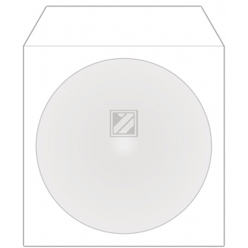 MEDIARANGE CD PAPIERHUELLEN 1DISK (100) BOX62 Leerhuellen weiss