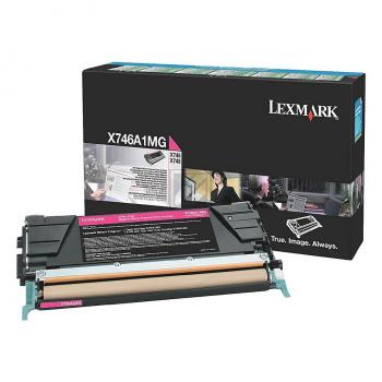 X746A1MG LEXMARK Optra X Toner magenta return 7000Seiten