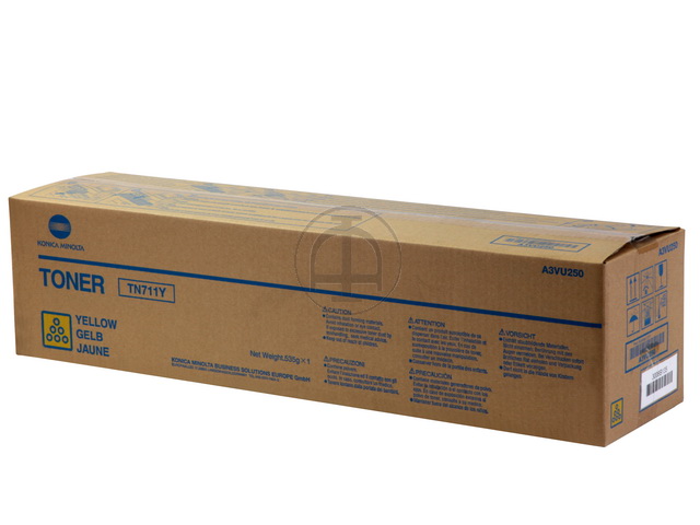 A3VU250 KONICA BIZHUB PRO C654 TONER YEL 31.500Seiten TN711Y