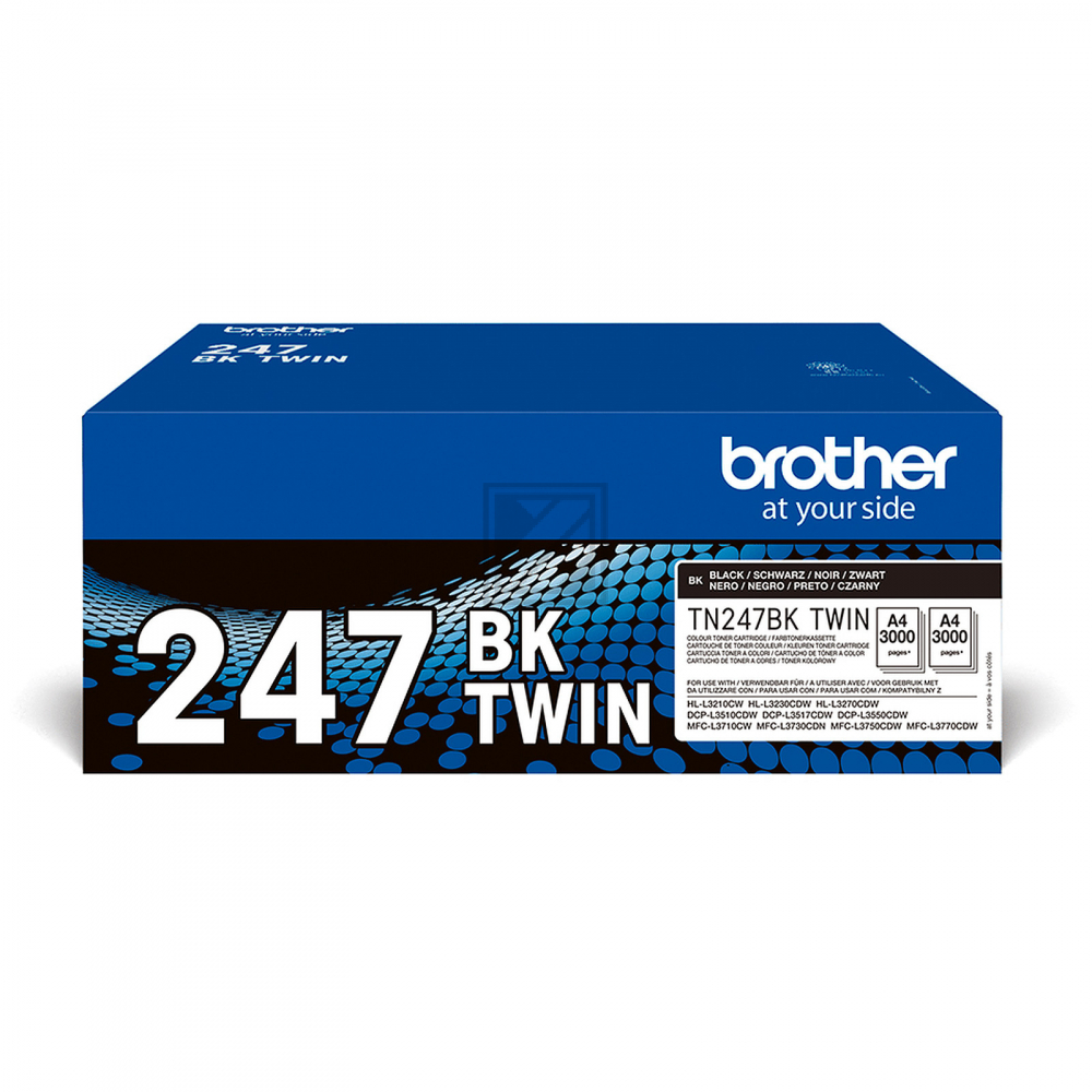 TN2420TWIN BROTHER HLL Toner (2) black HC 2x3000Seiten