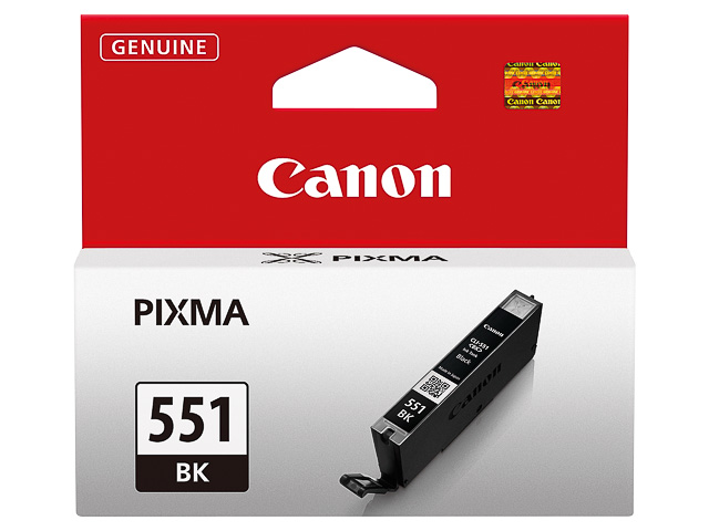 CLI551BK CANON IP7250 TINTE BLACK ST 6508B001 Nr.551 7ml Standard Kapazitaet