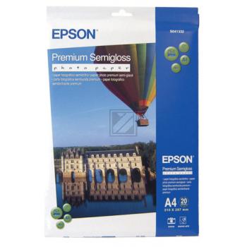 C13S041332 EPSON Premium Fotopapier A4 (210x297mm) 20Blatt weiss 251gr