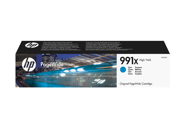 M0J90AE HP PW PRO750 TINTE CYAN HC HP991X 16.000Seiten hohe Kapazitaet