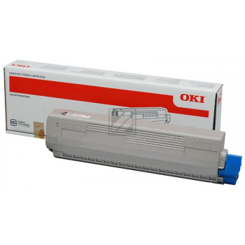 47095703 OKI C8xx Toner cyan 5000Seiten