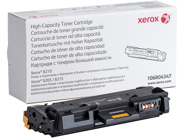 106R04347 XEROX B205 TONER BLACK 3000Seiten