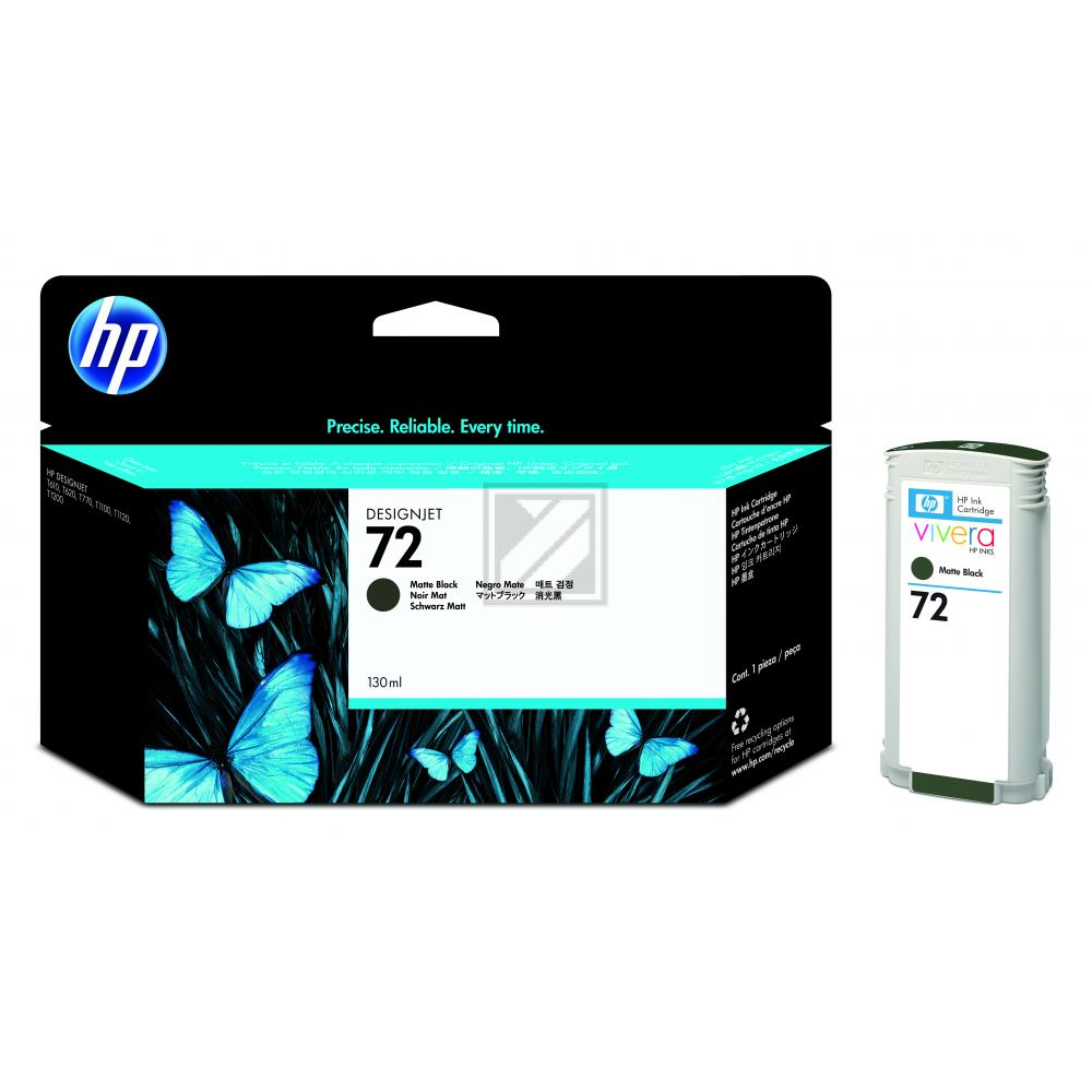 C9403A HP 72 DNJ Tinte matt black HC 130ml